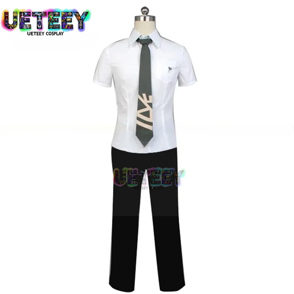 

UETEEY Dangan Ronpa/Danganronpa 2: Goodbye Despair Hajime Hinata Uniform Clothing Cosplay Costume Custom Size