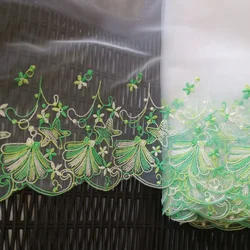 1yard seashell embroidery lace trims for Clothes Macaron Lace Soft flower  trimming and ribbons DIY craft sewing accessories