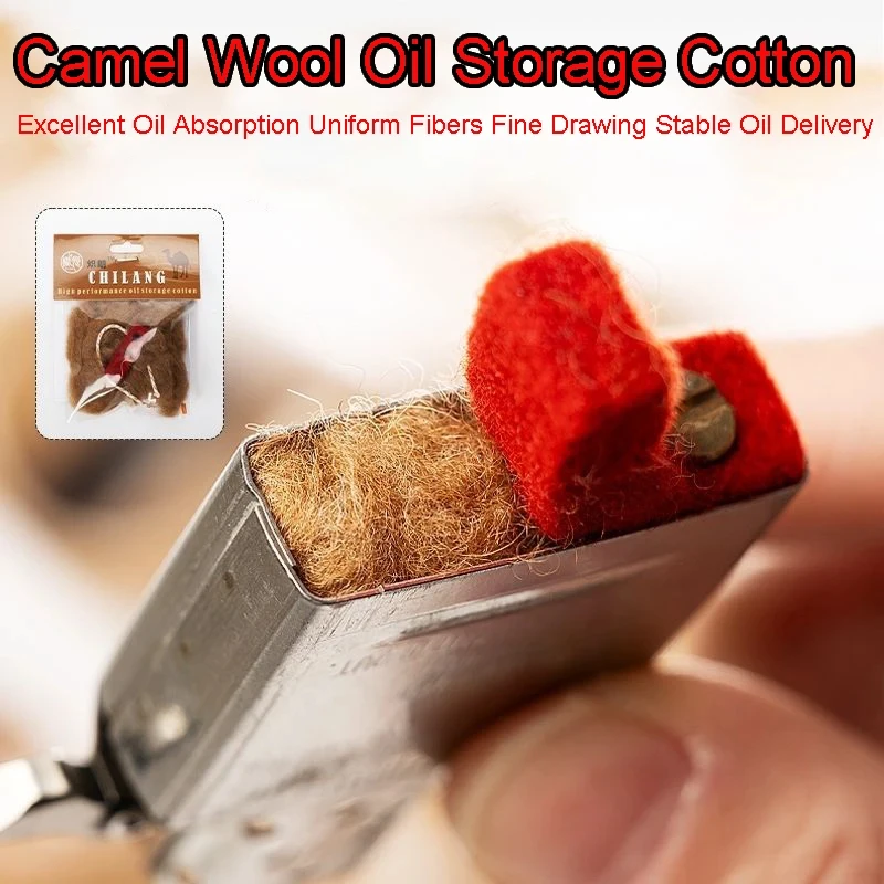 Fuel Lighter Universal Camel Hair Oil Storage Thickened Cotton Core Strong Fire Seed Stable High