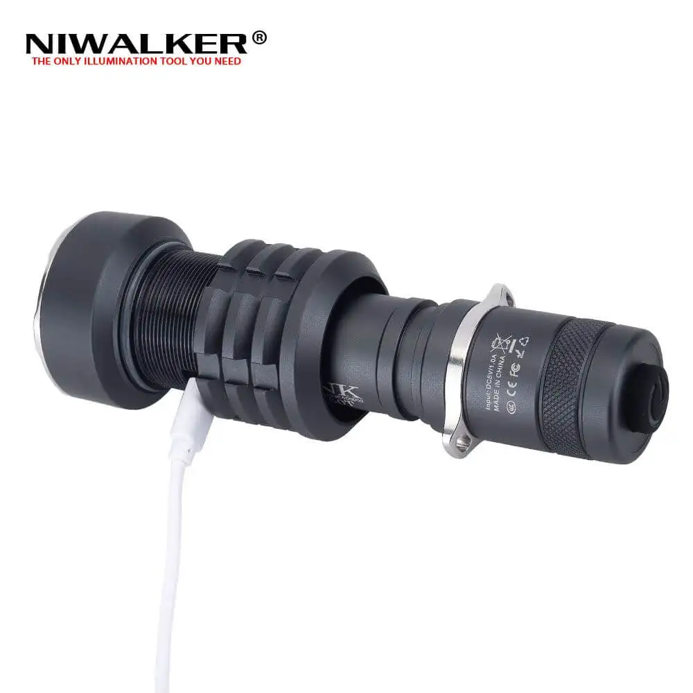 Imagem -03 - Lanterna Tática Niwalker 2300 Lumens N50t