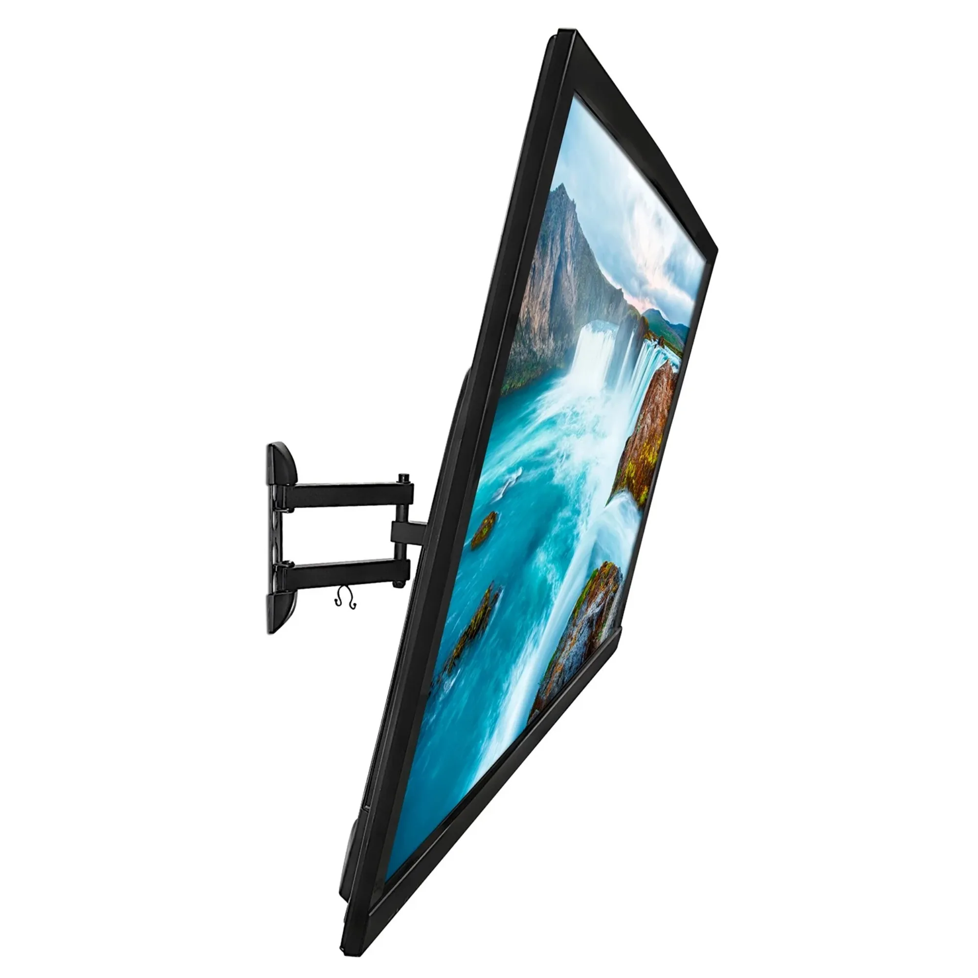 حامل تلفزيون على الحائط بذراع دوار لأجهزة التلفاز ذات الشاشة المسطحة مقاس 28 بوصة و32 بوصة و40 بوصة و43 بوصة و48 بوصة و50 بوصة و55 بوصة #1