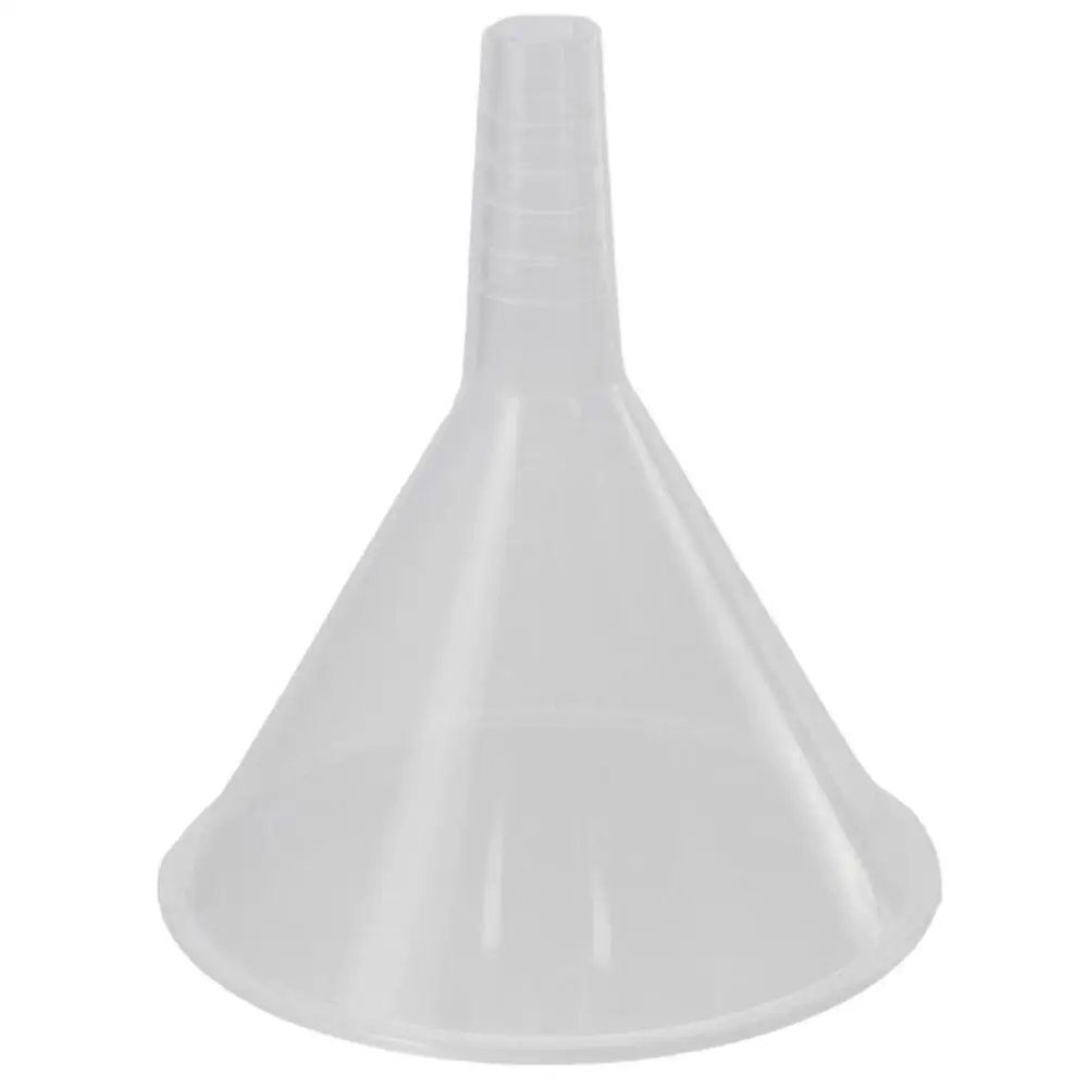 Plastic Funnel Set, Lab PP Funnels, 100mm x 2, 75mm x 2, 50mm x 2mm
