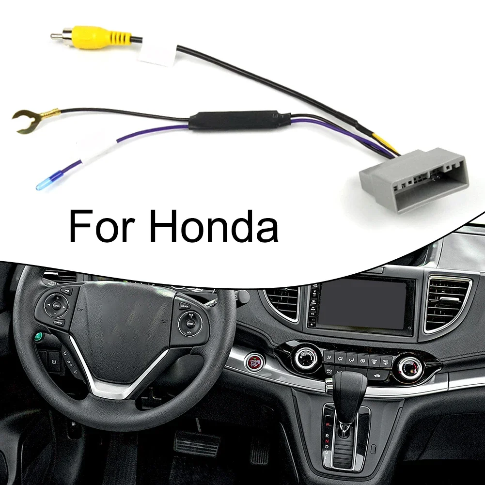 

24Pin Car Reverse Camera Retention Adaptor Cable Harness For Honda DC12V Car Reversing Camera Fixed Adapter Harness Accessories