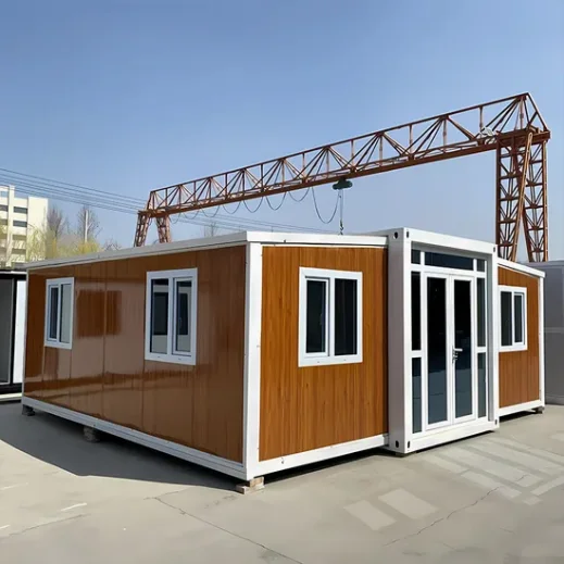Luxury Modular Steel House Prefabricated Container House 20 Tiny Extendable Prefabricated House