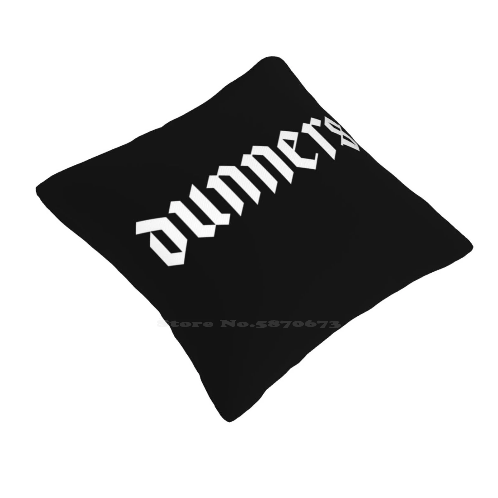 Dunners Pillows Case Bedroom Home Decoration Dunners Dunedin Otago South Island New Zealand Aotearoa Gothic Blackletter