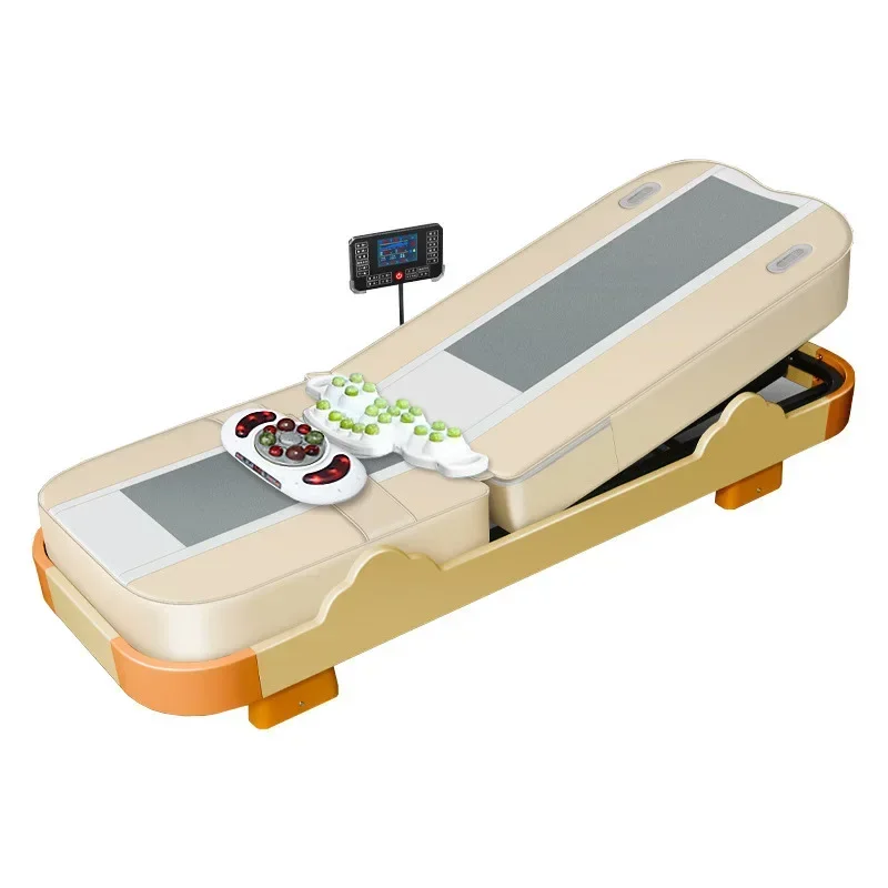 

Multifunctional Electric Massage Bed with Hot Compress Full Automatic Regular Health Care Home Relaxation Therapy