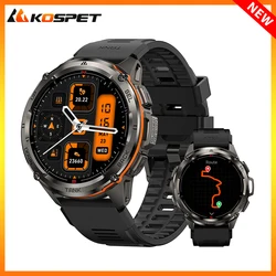 2024 Original KOSPET TANK T3 Ultra GPS Smartwatch For Men Women Waterproof Smart Watches Military Rugged Bluetooth Digital Watch