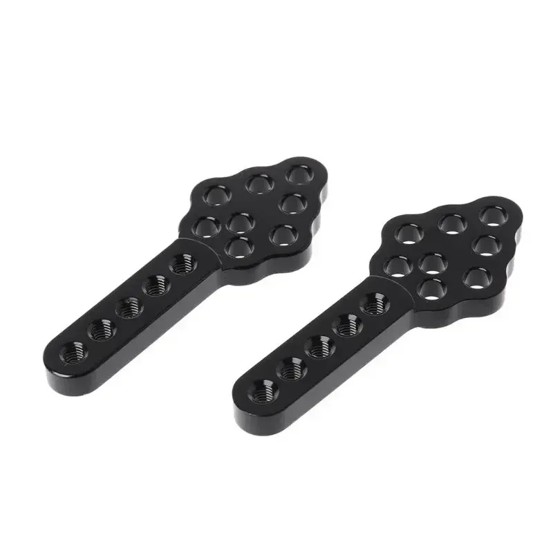 2PCS Metal Shock Absorber Mount Adjust Height Angle Stand for RC Crawler Car Axial SCX10 90046 D90 D110