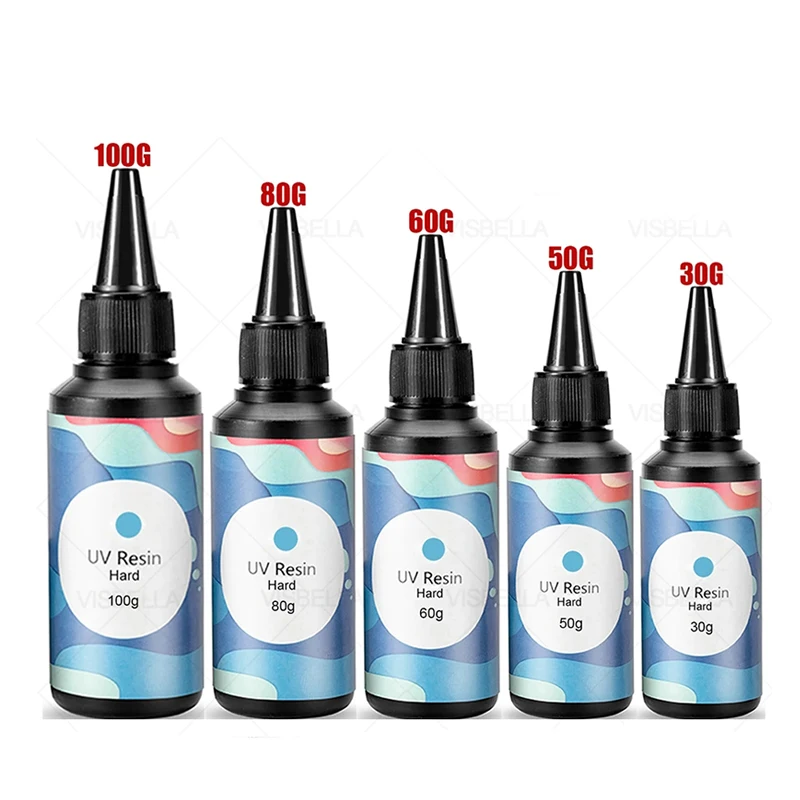 

30g 50g UV Resin Glue Quick-Drying Clear Hard Epoxy Resin Glue For Jewelry Making Bonding Glass, Wood DIY Craft Decoration