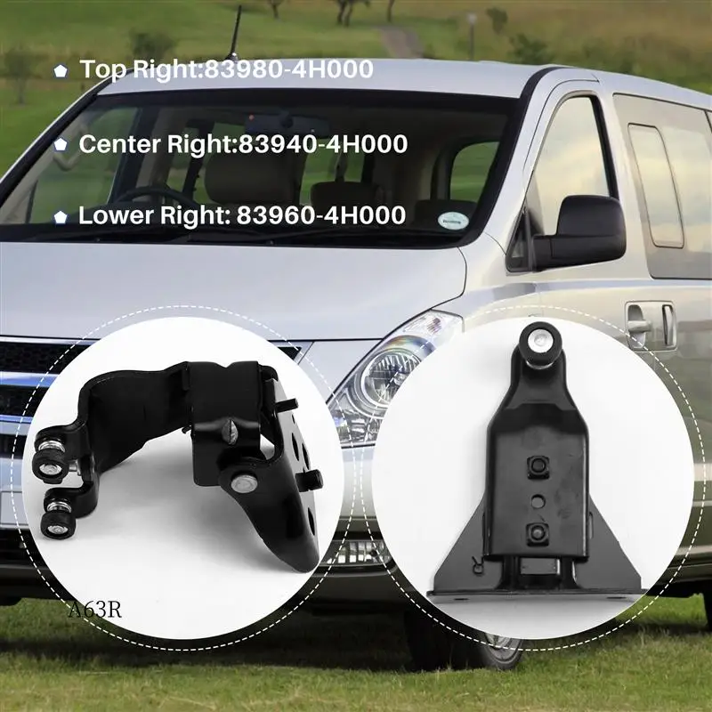 

AR-Right Sliding Door Roller Center Lower Upper Arm Assembly For Hyundai H1 Grand Starex 2007-2018 83980-4H000 83940-4H000