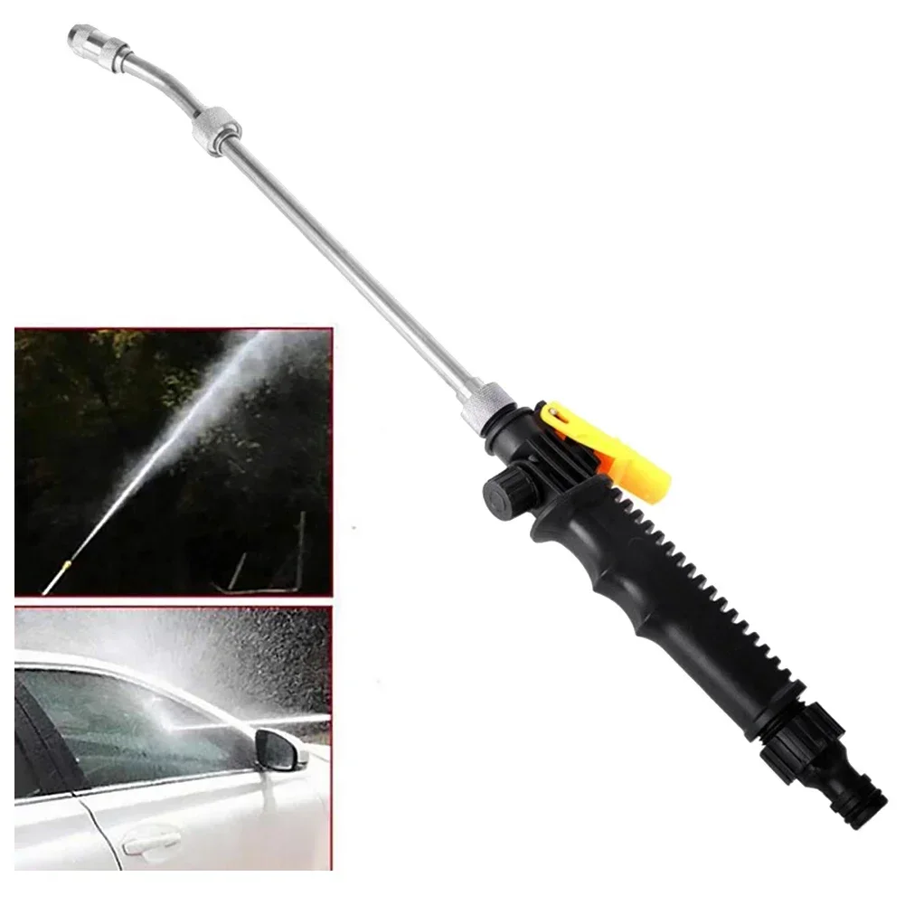 High Pressure Car Wash Gun Metal Water Gun Jet Garden Washer Hose Wand Nozzle Sprayer Watering Spray Sprinkler Car Cleaning Tool