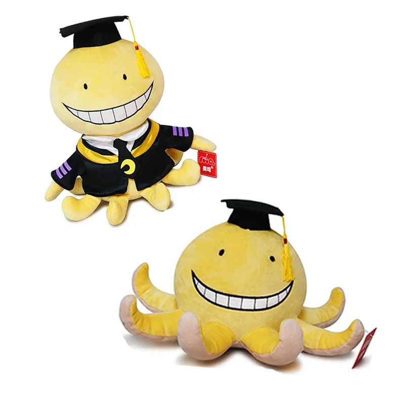 

Octopus doll Korosensei Koro Sensei Teacher Plush Stuffed Toys Cartoon Animals Dolls Graduate Kids Assassination Classroom