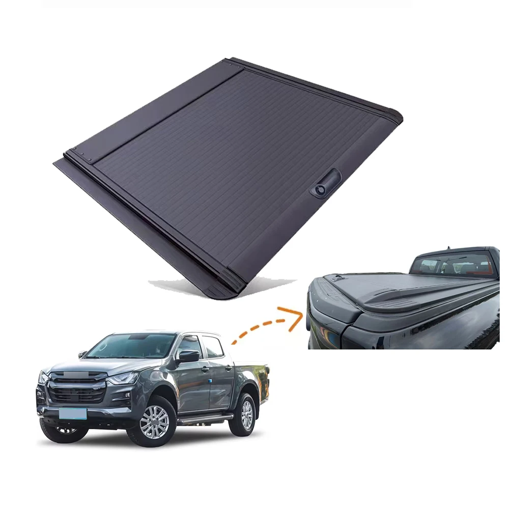 

For 2019 2022 Dodge Ram 1500 Dt Rebel 2500 3500 5.5ft 6.5ft Pickup Aluminum Roller Shutter Lid Truck Bed Cover Tonneau Cover