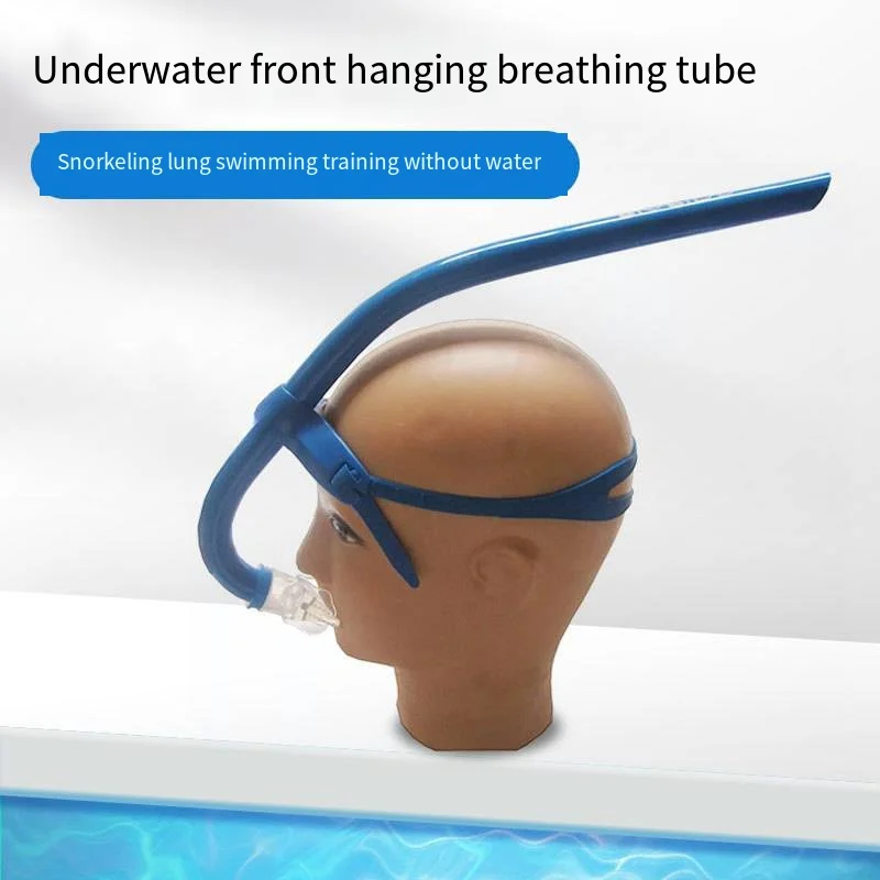 Freediving Snorkel Wet Front Snorkel Portable Full Silicone Snorkelling Gear Breathing Apparatus Swimming Equipment