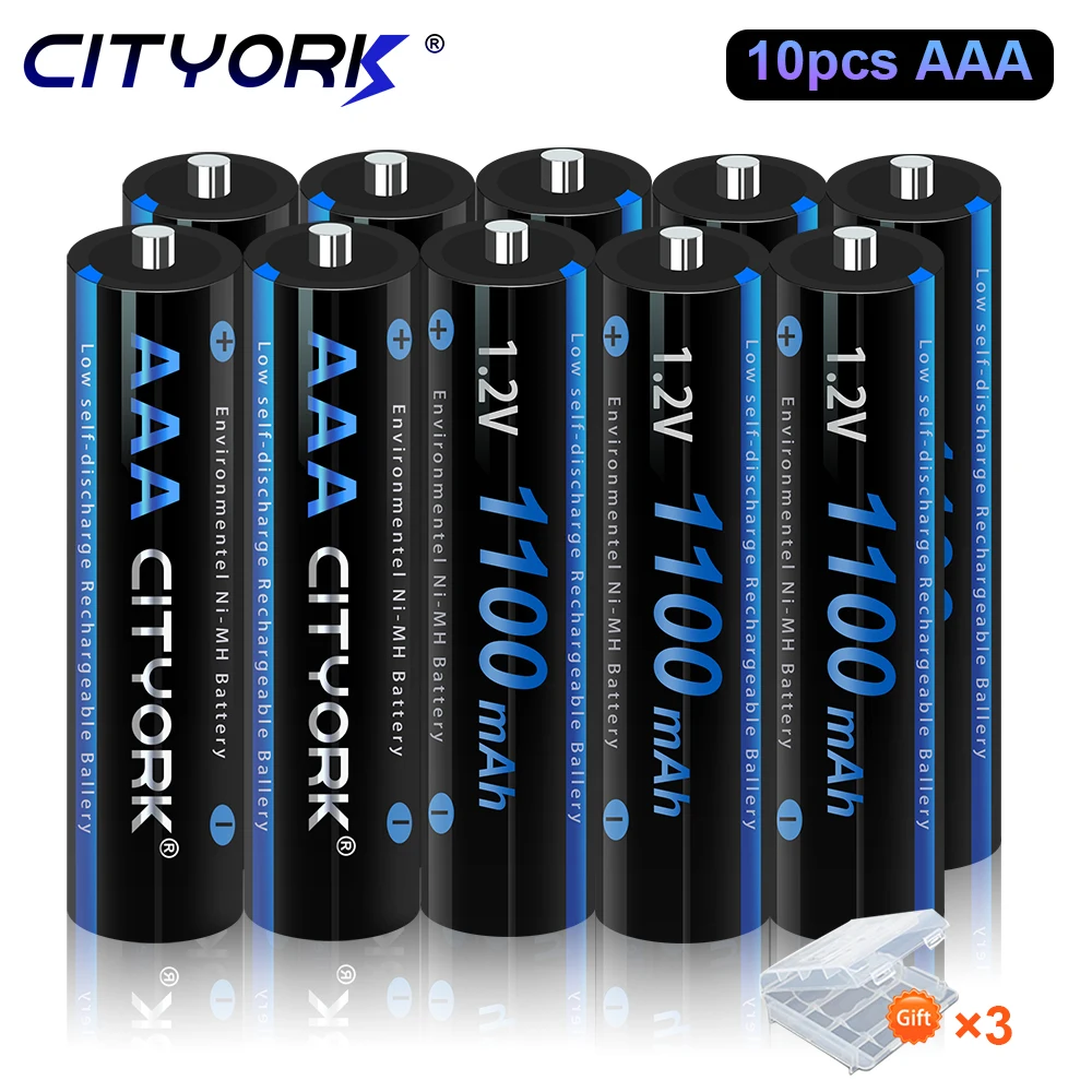 

AAA Battery 1.2V AAA Rechargeable Batteries 1100mAh 3A Ni-MH Cell For electronic toy or tools,MP3 remote control Camera Clock