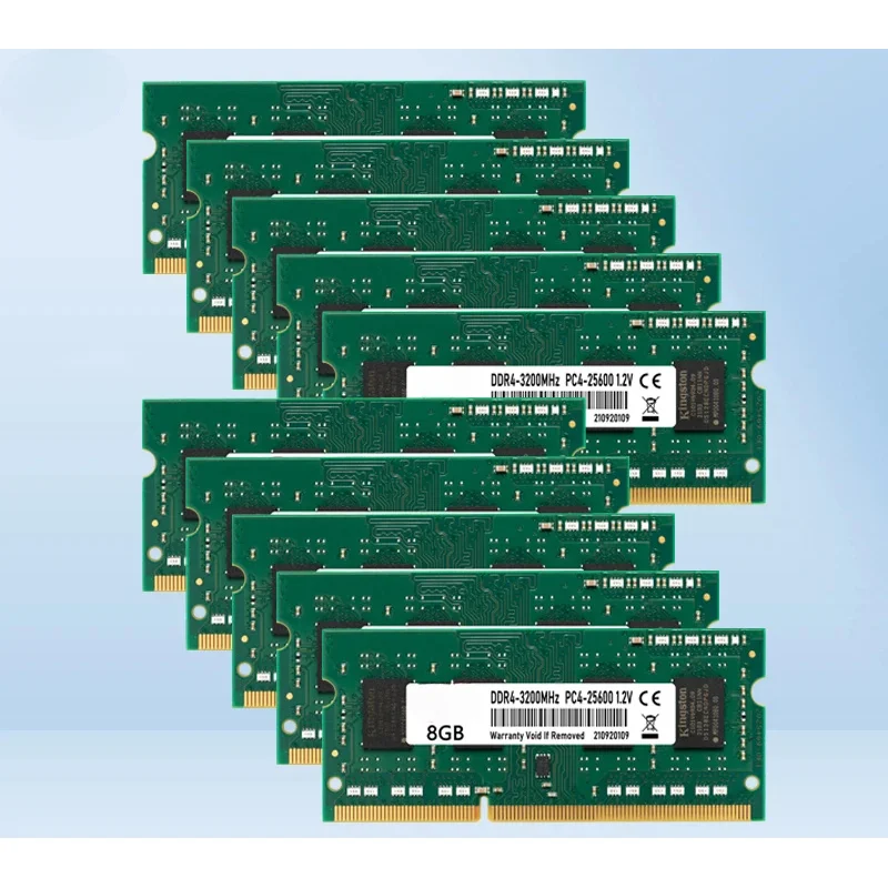 10Pcs Lot DDR4 Sodimm Laptop RAM 4GB 8GB 16GB PC4‑17000 19200 21300 25600 1.2V 2133 2400 2666 3200Mhz Notebook Memory Ram - view 4