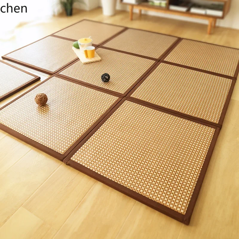 PYH Tatami  Rattan Carpet Bedroom Living Room Splicing Mat Foam Floor  Thick Crawling Mat