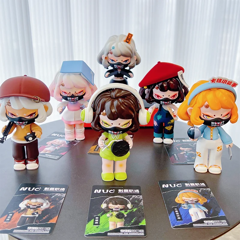 

Spsun Dominate the Workplace Series Blind Box Toy Mystery Box Anime Figures Model Doll Desktop Ornament Kids Toys Surprise Gifts