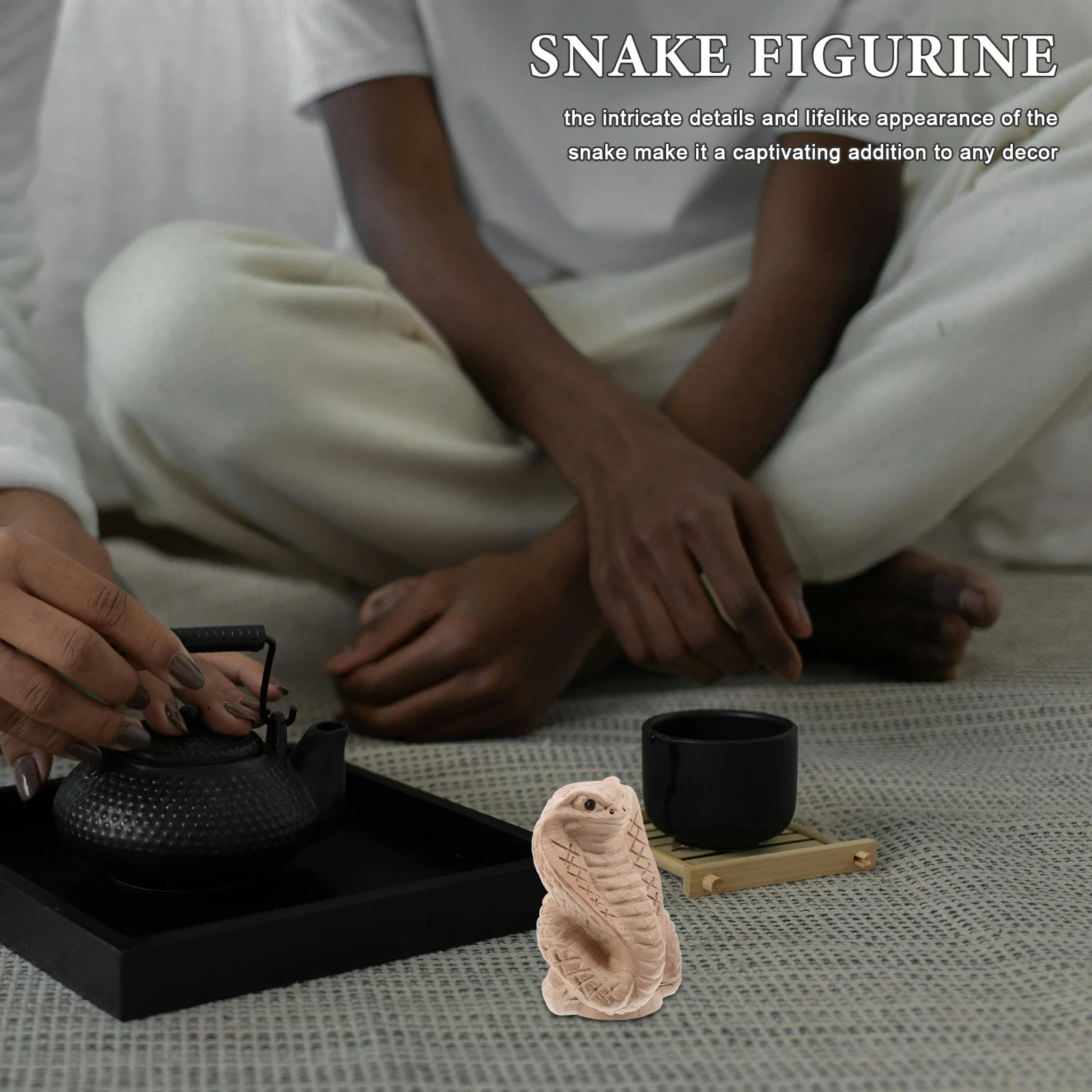 

Hand Carved Wooden Snake Miniature Chinese Zodiac Statue Feng Shui Home Decor Year of The Snake Feng Shui Zodiac Animals