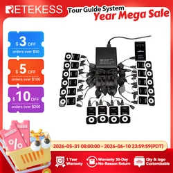 RETEKESS T130 T131 Wireless Tour Guide System Audio Tour Guide System Wireless Microphone Transmitter For Museums,Tourist Groups