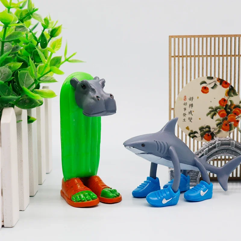 Tralalerotralala Tung Tung Tung Sahur Tralala مضحك القرش الجبال والبحار الإبداعية مجردة أرقام الحلي هدايا الحفلات