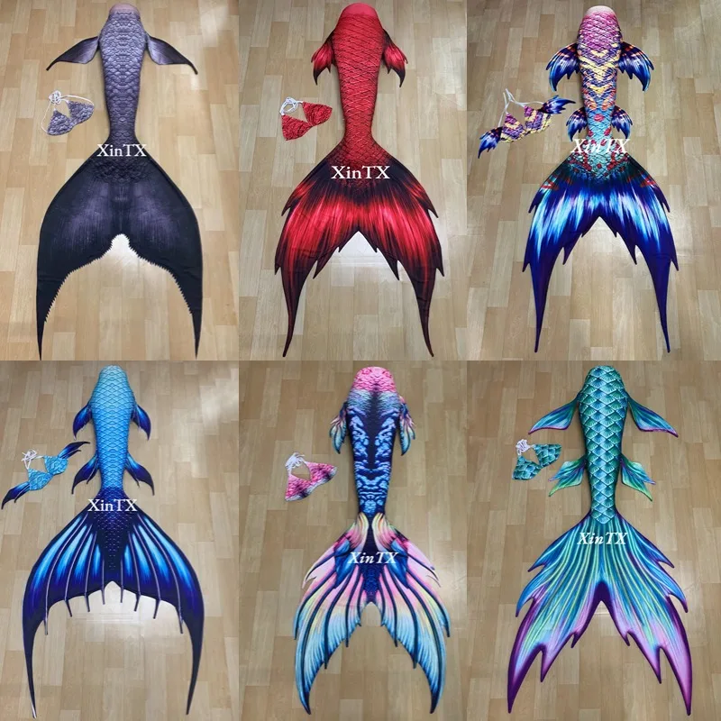 

Mermaid tail adult mermaid swimsuit cosplay aquarium performance swimming diving wear-resistant and elastic can be customized
