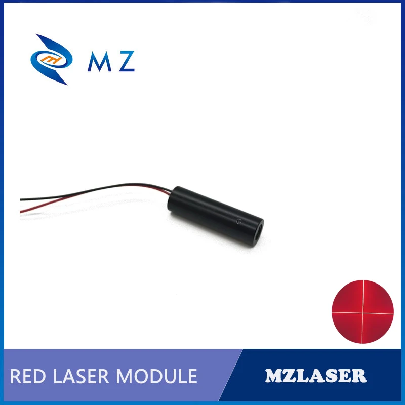 High Power PMMA Lens D10mm 660nm ACC Drive Red Cross Laser Module (50mW, 100mW, 150mW)