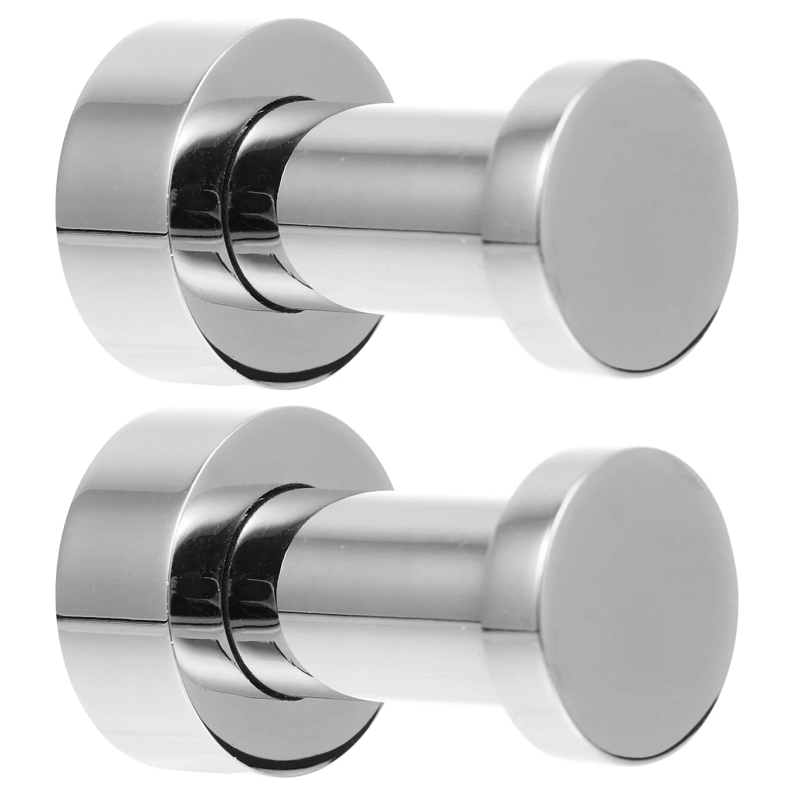 

2 Pcs Brass Bathroom Towel Hooks Robe Holder Adhesive Coat Hangers Wall Shower Door Hook Storage Space Saving Material