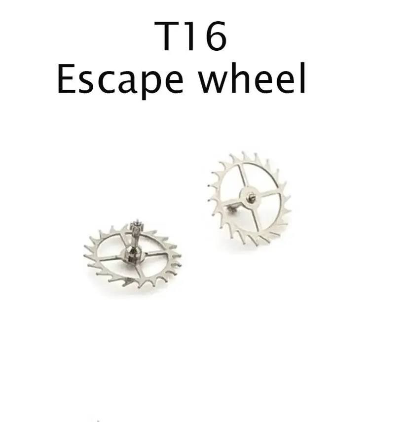 T16 Movement Horse Wheel Watch Repair Parts Suitable for Domestic T16 Movement Parts Escaping Wheel Repair Mechanical Parts
