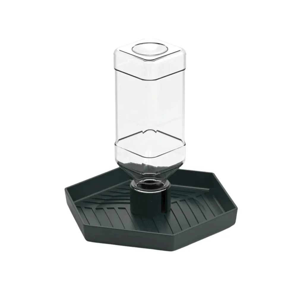 Pet Supplies Anti-slip Reptiles Water Feeder Stable Plastic Turtle Water Bowl Detachable Automatic Water Dispenser Vivarium