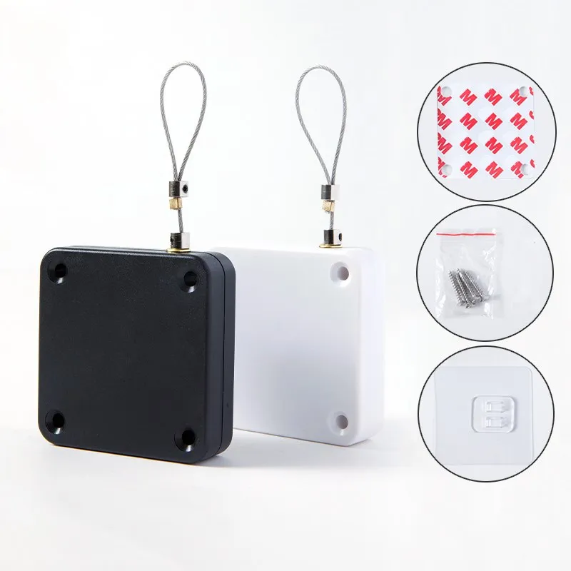 Punch-freies Automatische Tür Näher 500g-1000g Spannung Schließen Gerät Sehen Automat Tür Hardware Absenkautomatik möbel Hardware – Detail 4