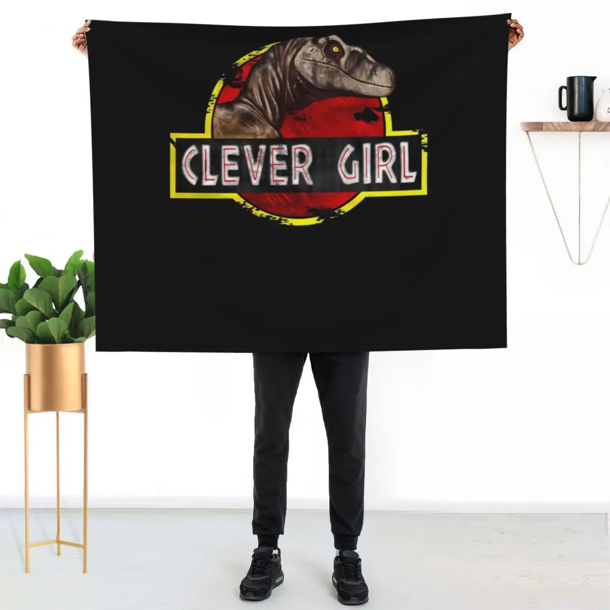 Clever Girl Throw Blanket manga Weighted Personalized Gift christmas gifts Luxury Brand funny gift Blankets