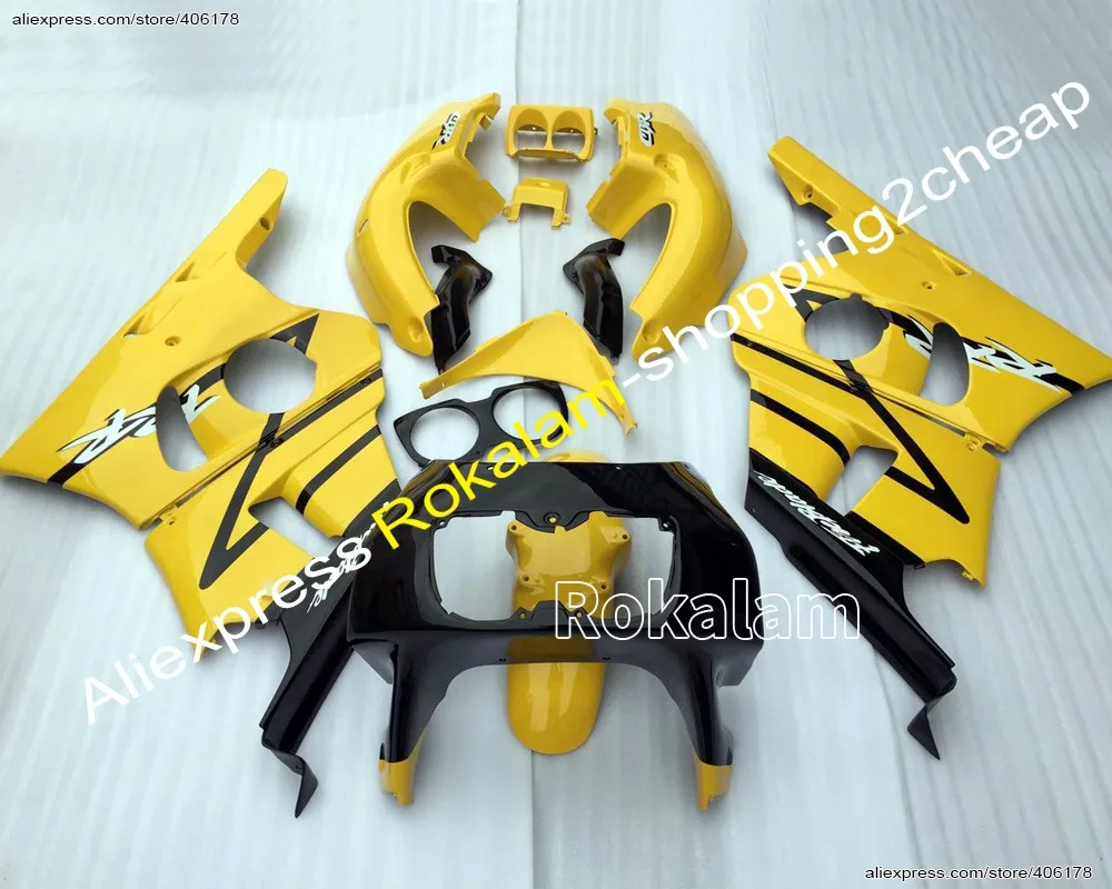 

Fairing Kit For Honda CBR400RR CBR 400 RR NC29 90-98 1990-1998 Yellow Motorcycle Fairings Bodykit Bodywork