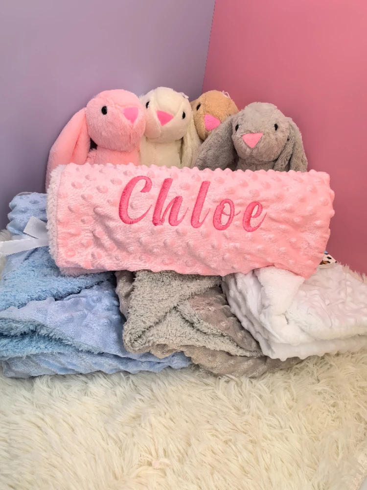 Personalized Name Baby Thermal Blanket Knitting Blanket With Baby Name Customized Blanket For Baby Blanket With Name