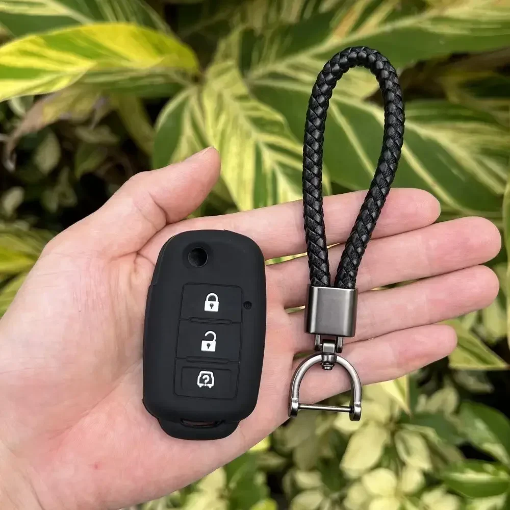 Silicone Car Key Cover Case for DONGFEGN FORTHING DONGFENG JOYEAR LV XL SUV X3 X5 X6 X7 S500 SX6 S50 T5L Keychain Accessories