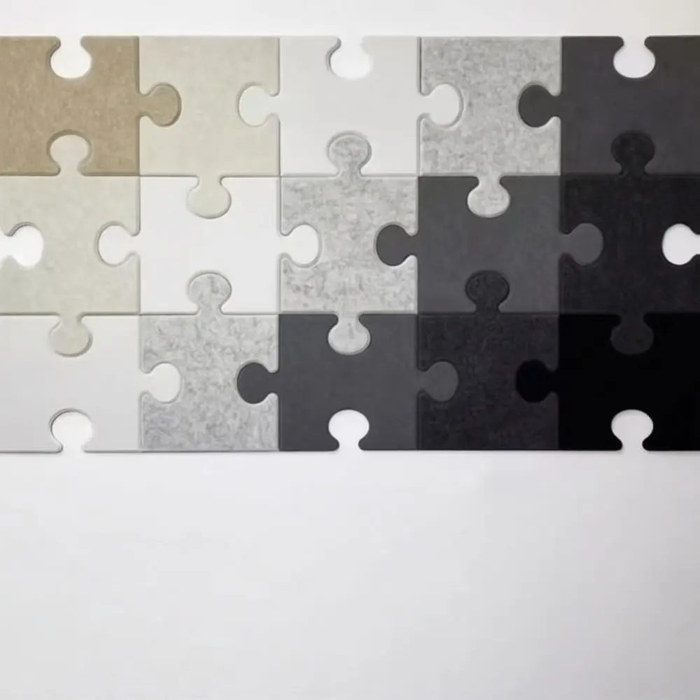 Self Adhesive Felt Board Hexagon Photo Display Acoustic Panel Soundproof Wall Sticker For Home Office Room Decor Colorful