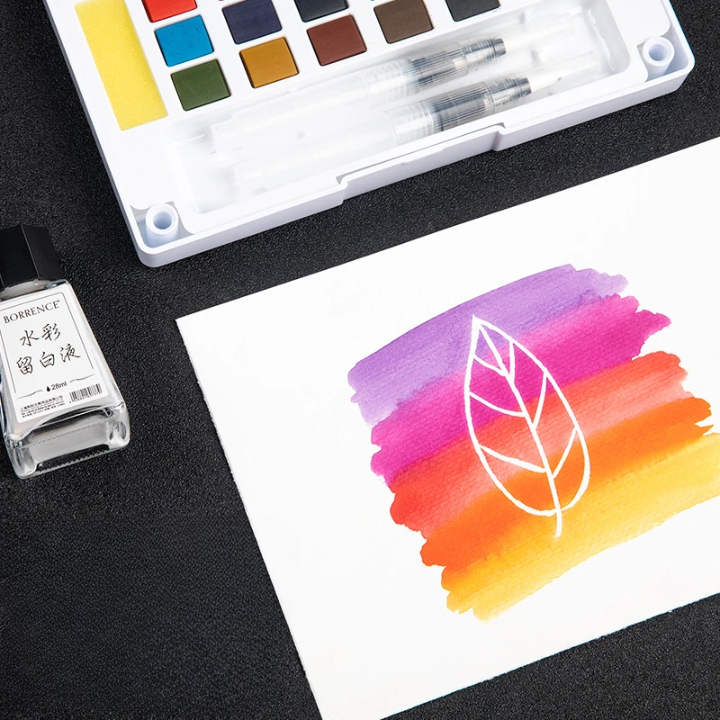 28ml Covering Blank Leaving White Drawing Gum Liquid Latex Masking Fluid for Ink Watercolor Gouache Painting Art Supplies