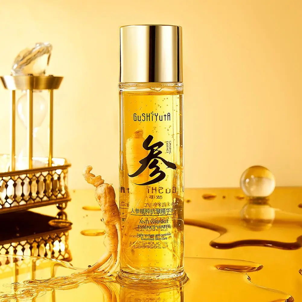 Gold Ginseng Gesicht Essenz Polypeptid Anti-Falten feuchtigkeit spendende Pflege produkte Drops hipping Serum Haut q9r1