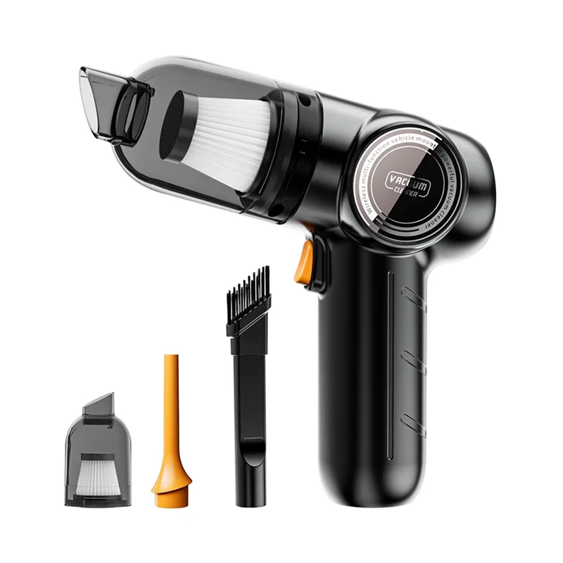 

【HOT-SELLING!】Car Cordless Vacuum Cleaner Powerful Suction Blow Vacuum Cleaner Portable Keyboard Vacuum Cleaner USB Rechargeable