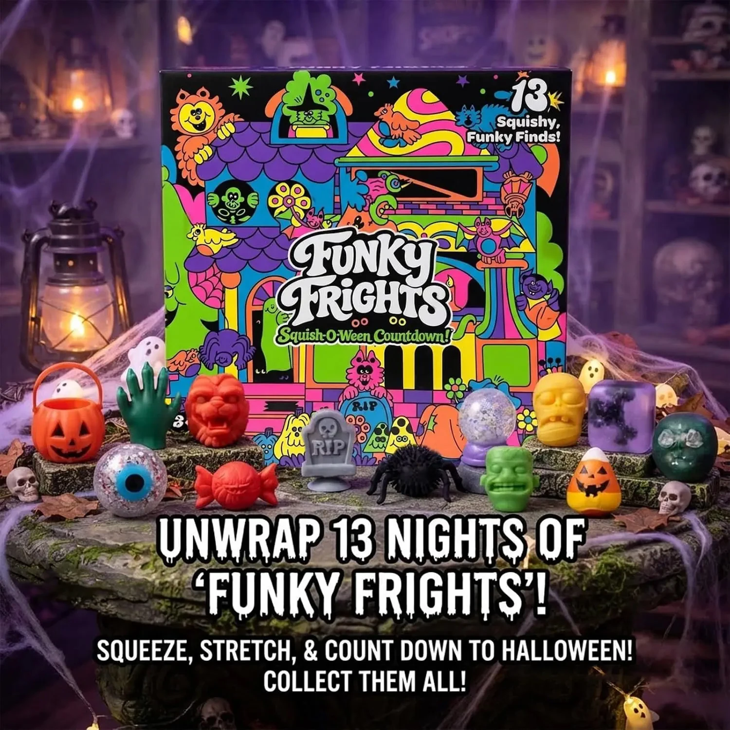 Halloween Adventskalender 13 D - Advent Calendar Gift recensie en prijs
