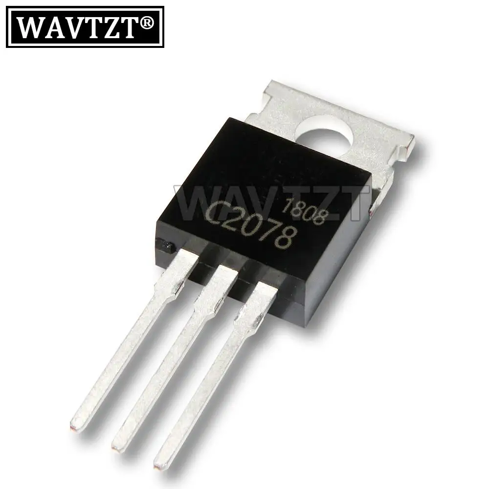 5PCS/LOT C2078 2SC2078 150M Line Frequency Transistor TO-220 Chipset New And Original