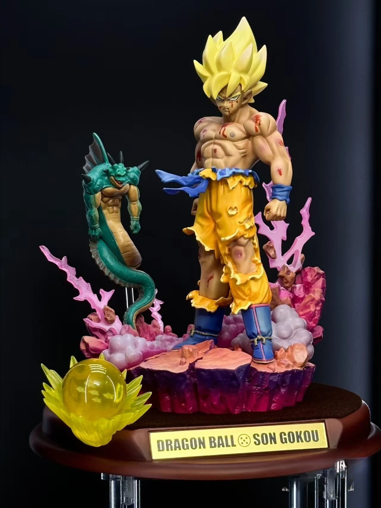 

15cm/5.9 inch Dragon Ball Anime Character Super Saiyan Sun Wukong PVC Action Figure Figurine Model Collection Ornaments ToysGift