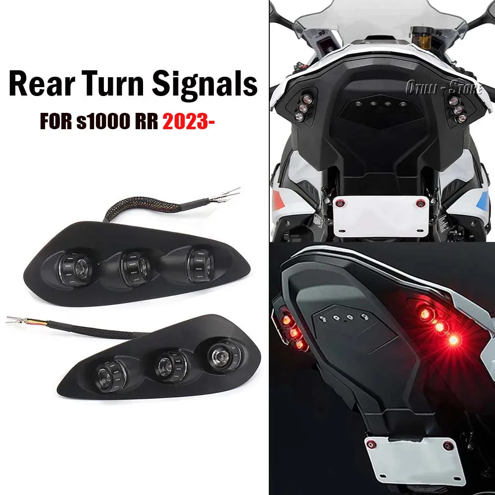 New LED Motorcycle For BMW S1000RR S 1000 RR S1000 RR 2023- Turn Signal Light Indicators Flash Blinkers Flicker Tail Lamp