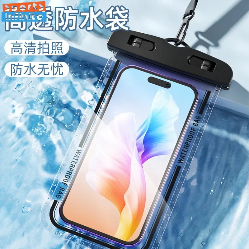 Universal Waterproof Phone Pouch Case Water Proof Cell Phone Dry Bag for Beach Underwater Photography Bag for Under 7.2