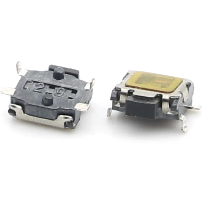 

200pcs A03-04L four-pin pins have no positioning, small turtle button, electric blanket side press touch switch