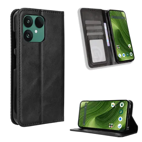 For FairPhone 6 Case Luxury Flip PU Leather Wallet Magnetic Adsorption Case For FairPhone6 Fair Phone6 Phone Bags