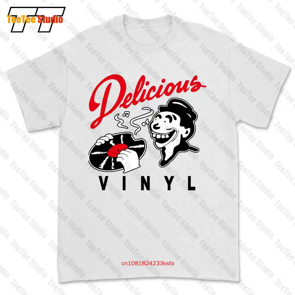 Delicious Vinyl Technics Serato Dj Hip Hop Pioneer Numark Music T-shirt Tee VLR1