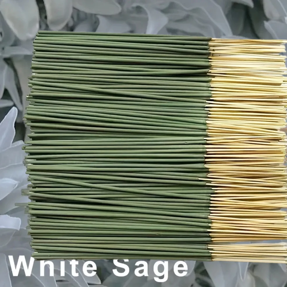 25/135PCS White Sage Aromatherapy Sticks , Suitable for Yoga and Meditation | Purify the Mind, Eliminate Negative Energy