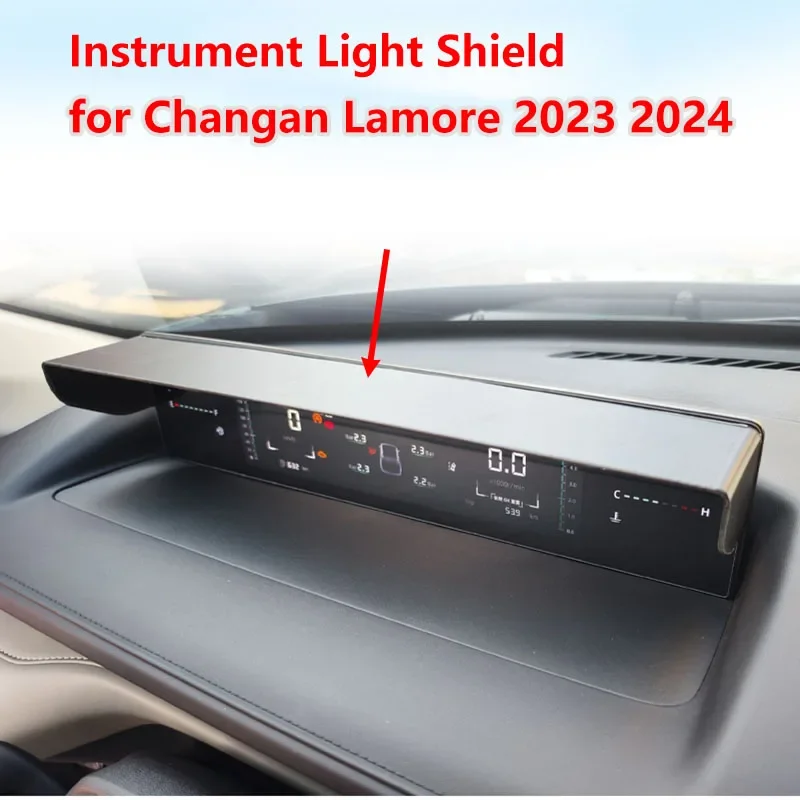 1pc for Changan Lamore 2023 2024 Instrument Light Shield Light Blocking Board Anti Reflective