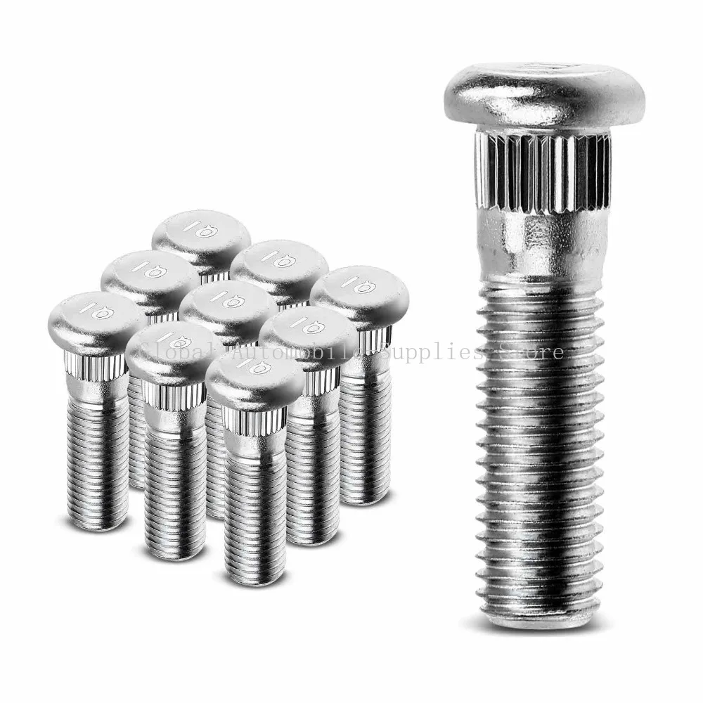 10X M12-1.5 Front or Rear Wheel Lug Stud 90113-S84-901 for Honda Accord Civic CR-V Acura Isuzu ELEMENT Integra LEGEND Prelude